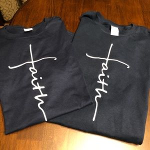 Faith custom adult t shirt